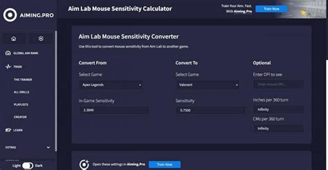 sensibility converter